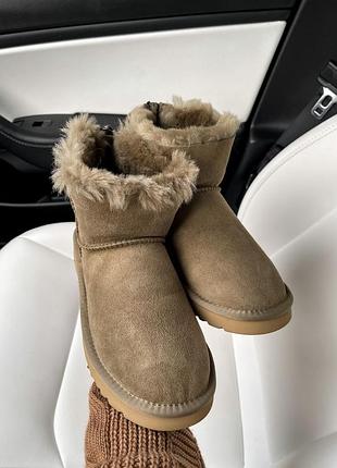 Уггі жіночі ugg bailey zip khaki 5