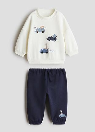 Флісовий костюм на хлопчика від бренду h&m