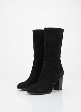 Сапожки замшевые stuart weitzman (испания)