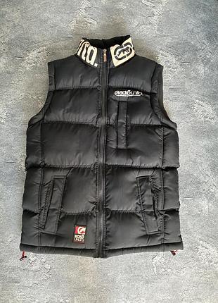 Жилетка чоловіча ecko unltd sk8 чорна стьобана