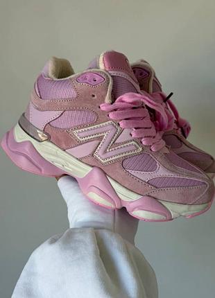 Зимние кроссовки new balance 9060 high pink overdye winter fur ❄️