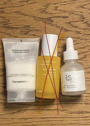 Крем для обличчя transparent lab barrier restoring hydrating cream