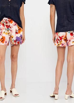 Шорты с легкой драпировкой h&amp;m 2