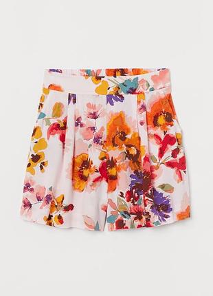 Шорты с легкой драпировкой h&amp;m 4
