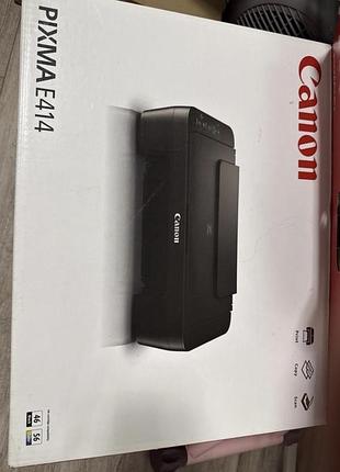 Принтер canon pixma e414 струменевий