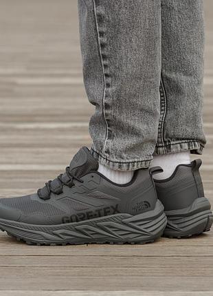 Мужские кроссовки the north face gore-tex grey