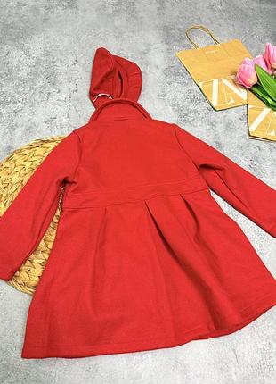 Пальто з береиом для дівчинки 8