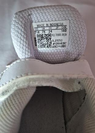 Кроссовки adidas для девочки, 24 размер 7