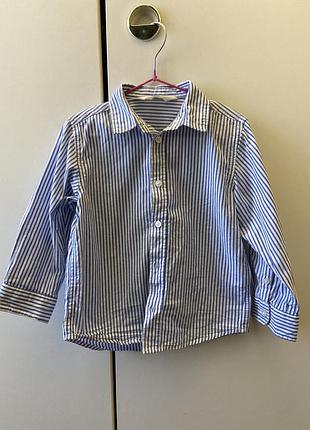 Сорочка на хлопчика 98 см від h&m