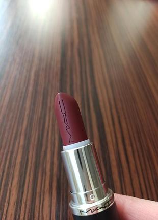 Mac sleek satin del rio помада мак 4