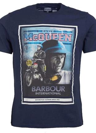 Чоловіча футболка barbour steve mcqueen international оригінал