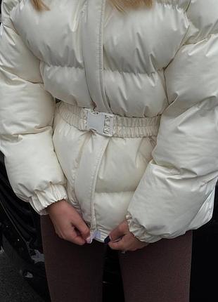 Пуховик з капюшоном 7