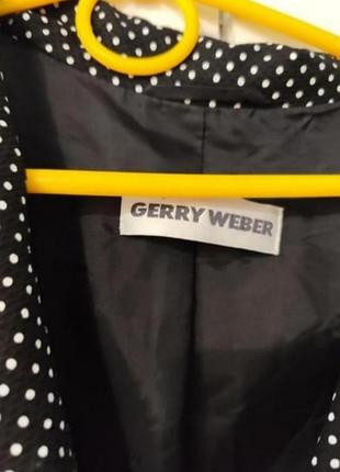 Пиджак, жакет gerry weber в горох 2