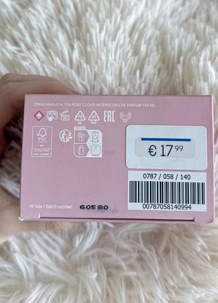 Парфуми stradivarius rose cloud 100 ml 80 мл 6