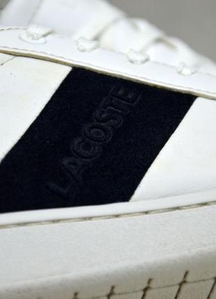 Lacoste, оригинал кожаные кроссовки 5