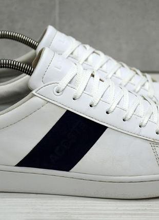 Lacoste, оригинал кожаные кроссовки 6