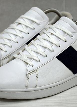 Lacoste, оригинал кожаные кроссовки