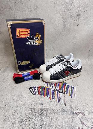 Кеди adidas superstar x korn black white ih1313