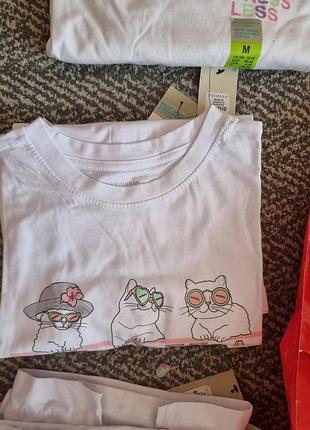 Біла футболка для дівчини xxs-m primark 2xs