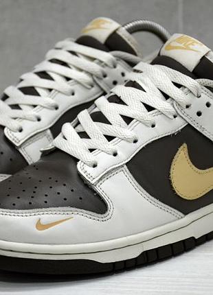 Nike dunk, оригінал шкіряні кросівки