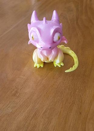 Игрушка дракончик фэнтези дракон 3д 3