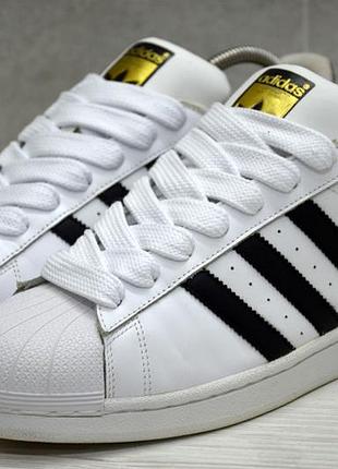 Adidas superstar, оригінал шкіряні кросівки