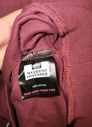 Світшот чоловічий weekend offender червоний 5