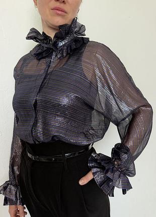 Шовкова блузка lanvin