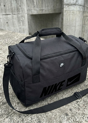Сумка чемодан nike черная спортивная дорожная найк мужская женская 4