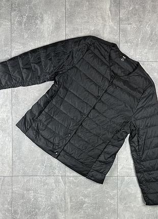 Uniqlo легкая куртка пуховик