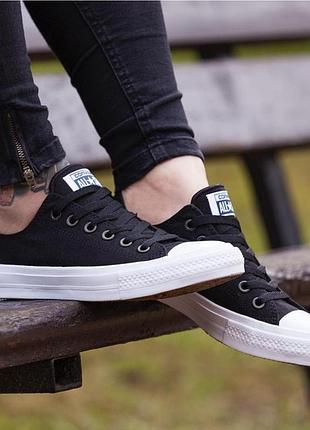 Кеди жіночі від converse chucks chuck taylor all star ii ox оригінал. розмір по бірці 37,5.