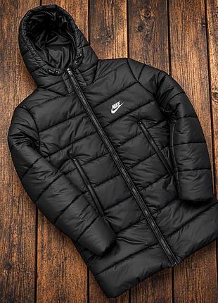 Зимова куртка, подовжена модель  nike