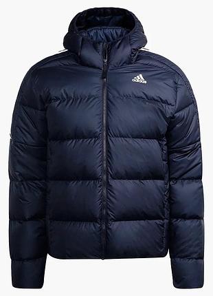 Пуховик чоловічий adidas синій