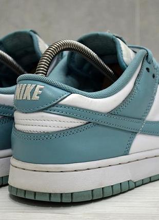 Nike dunk, оригинал кожаные кроссовки 4