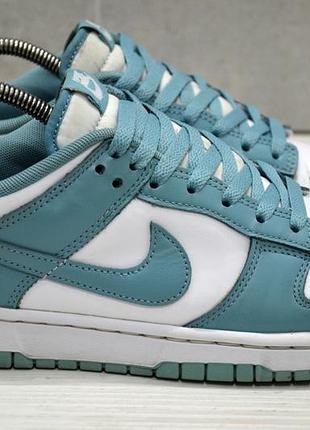 Nike dunk, оригинал кожаные кроссовки 5