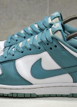Nike dunk, оригинал кожаные кроссовки 6