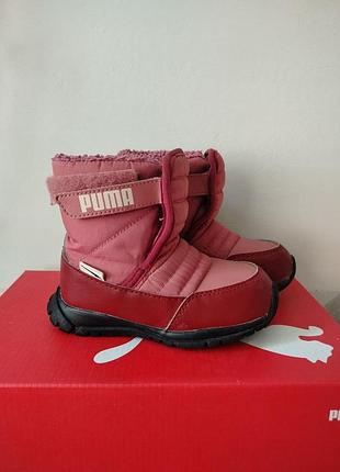Чоботи дитячі для дівчинки puma
