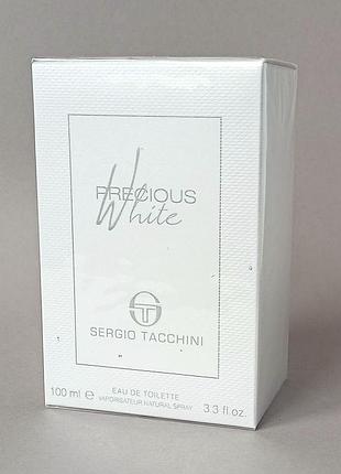 Sergio tacchini precious whitе 100 мл для женщин (оригинал)