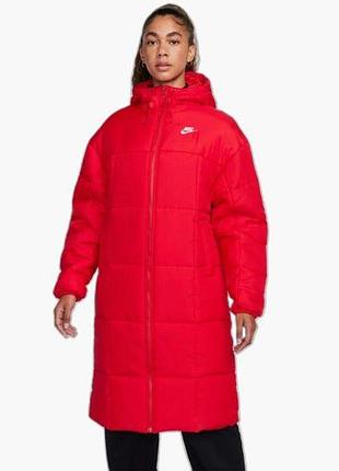 Парка жіноча nike clsc parka red fb7675-677
