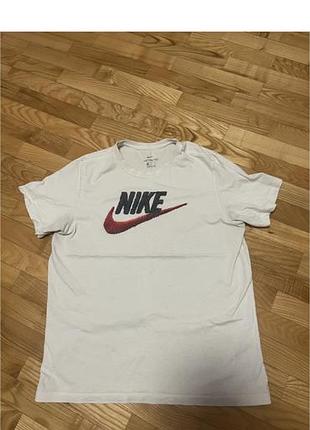 Чоловіча футболка nike з круглим вирізом, біла