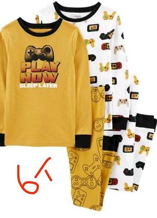 Пижама картерс коттон 6т компьютерные игры