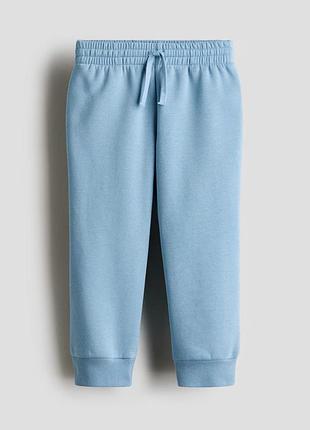 Штани h&m для хлопчика, блакитні штани, теплі штани, брюки для хлопчика