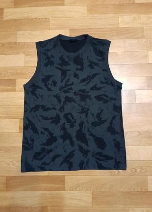 Качественная брендовая стильная футболка без рукавов