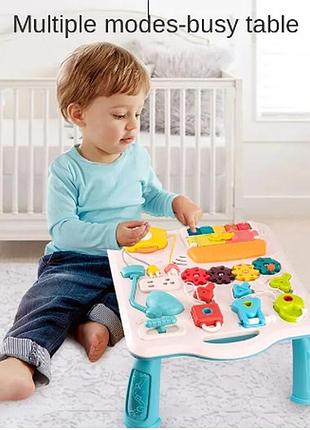 Игровой центр интерактивный развивающий столик n 6017