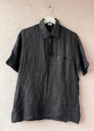 Сорочка c.p. company | 100% lino | size l