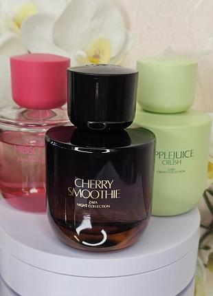 Zara cherry smoothie распил оригинал сочная вишня миндаль слива гелиотроп бобы тонкая ваниль сандал как tom ford lost cherry отливанты