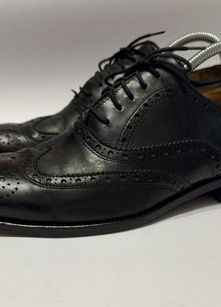 Туфлі - броги чоловічі шкіряні bata "the shoemaker", розмір 42 (27.5 см) italy