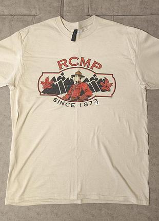 Чоловіча футболка gildan з принтом rcmp