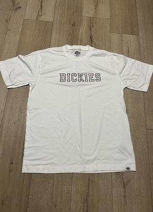 🤍 класична біла футболка dickies