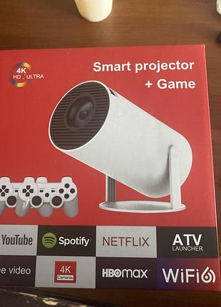 Проєктор smart projector + game 4k uhd